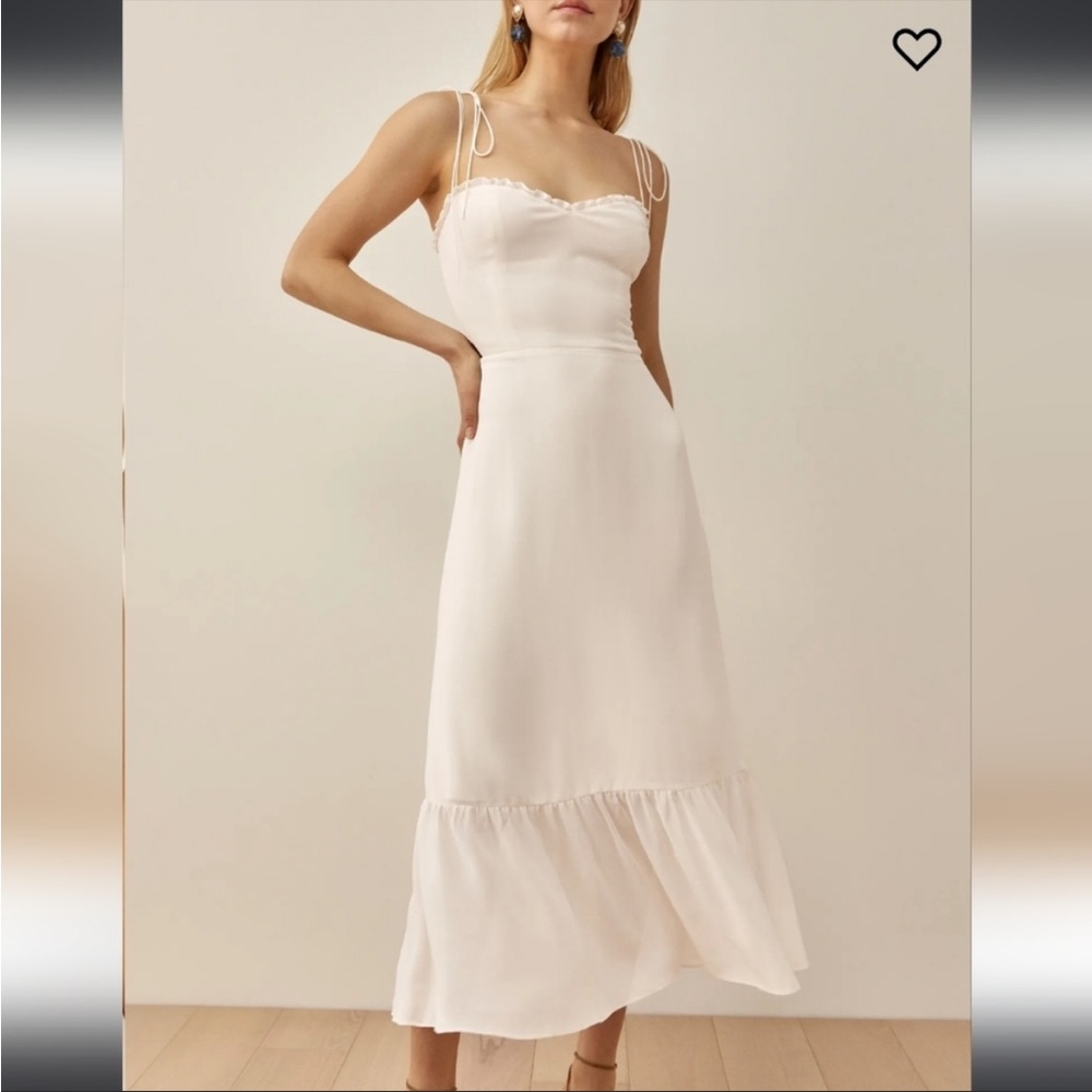 NWT Reformation Enya Dress Ivory